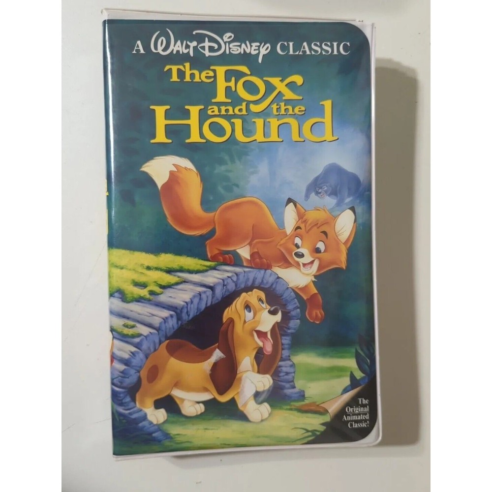 Walt Disney Classic - The Fox and the Hound (VHS, 1994) Black Diamond
